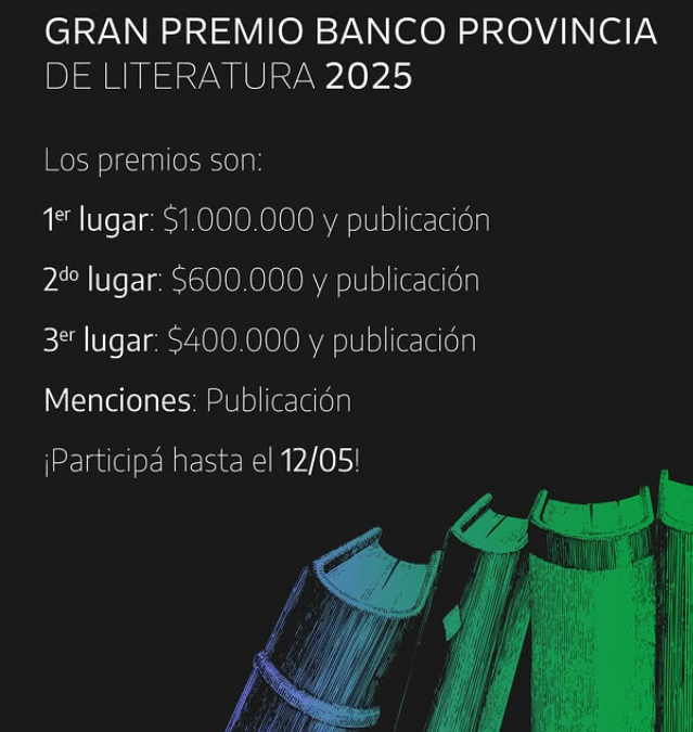 Gran Premio Banco Provincia de Literatura 2025