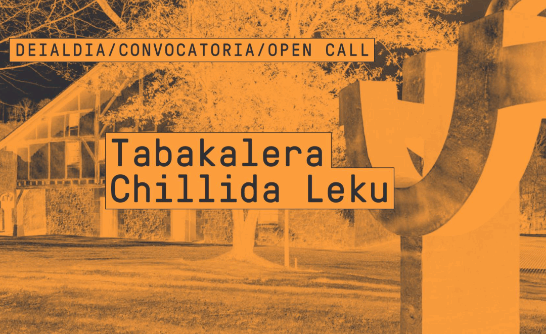 “Arte y paisaje” 2025 – Residencia Tabakalera + Chillida Leku