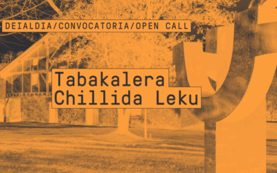 “Arte y paisaje” 2025 – Residencia Tabakalera + Chillida Leku